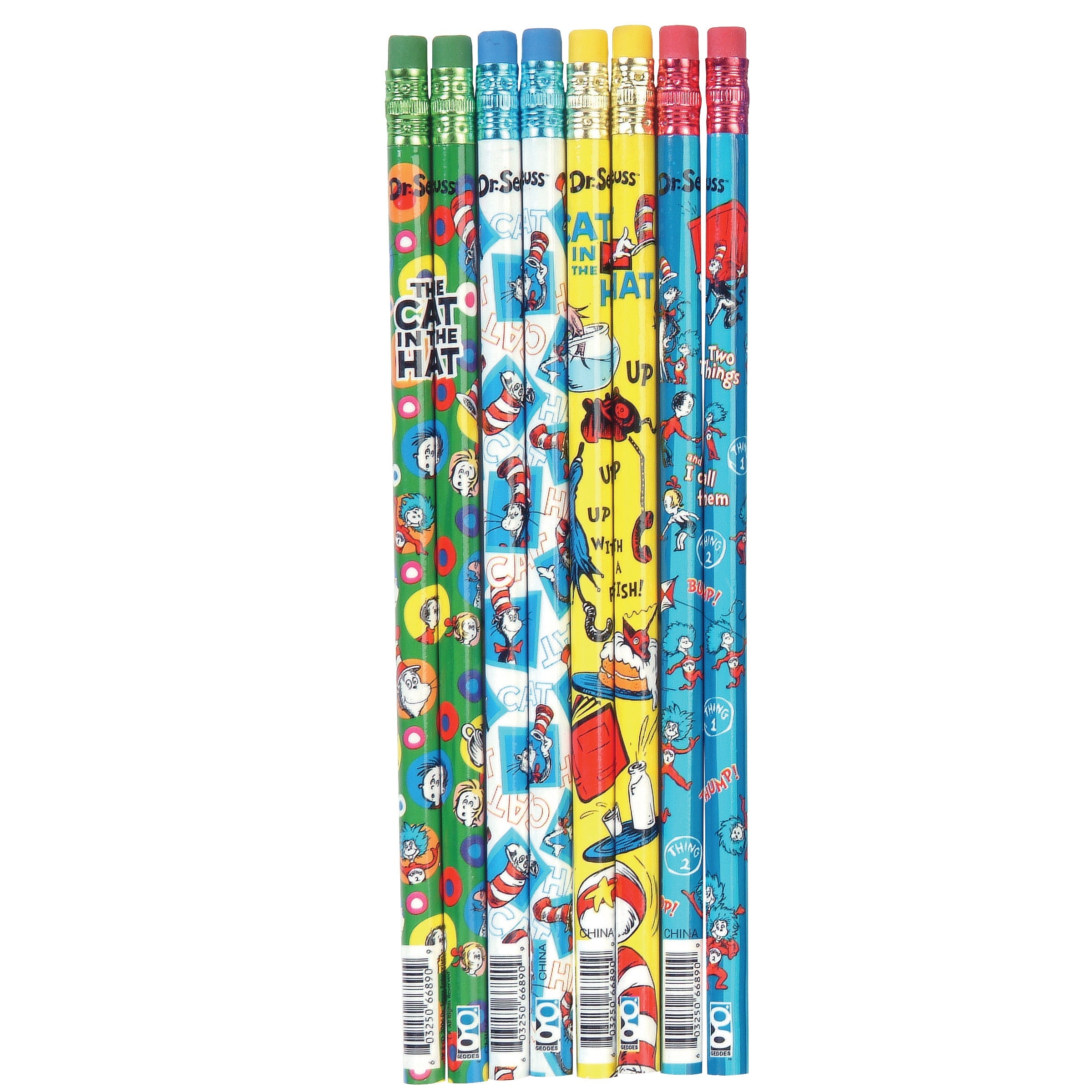 Dr. Seuss™ Cat In The Hat Pencils - 144 Per Display