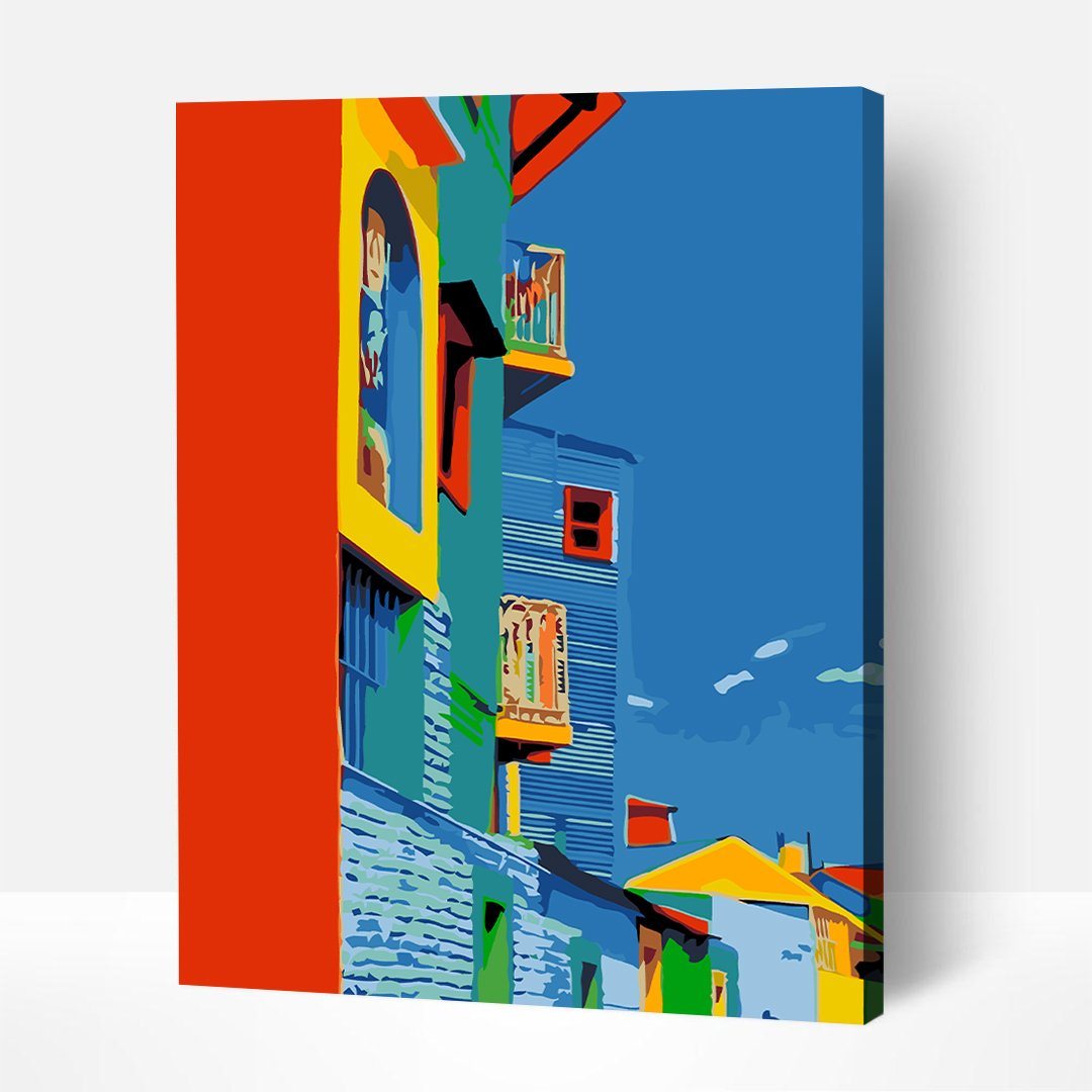 Beautiful Landscape – Paint By Numbers Kit | Artwille | 14x18 Inch Canvas