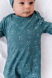 Bamboo Knotted Baby Gown – Starlit Sky