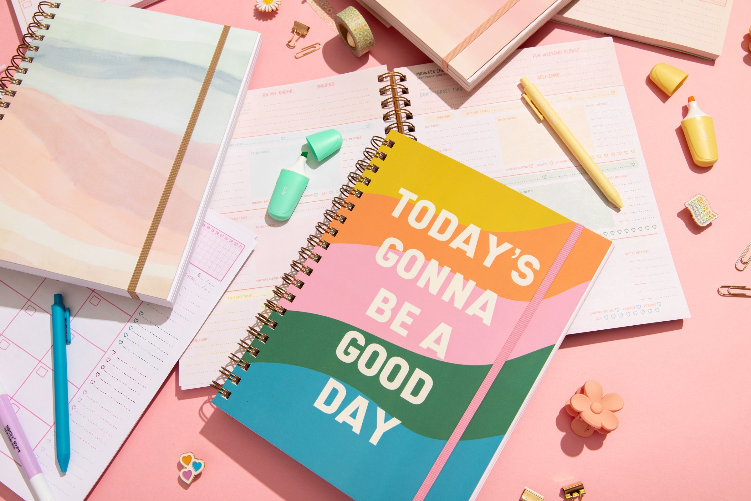 Undated Perpetual Goal Setting Planner