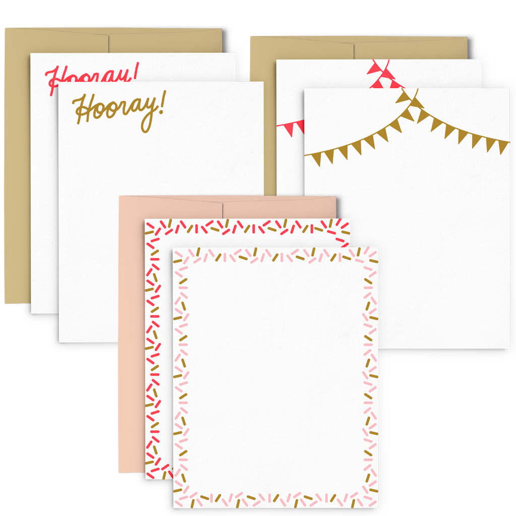 Hooray Card Set