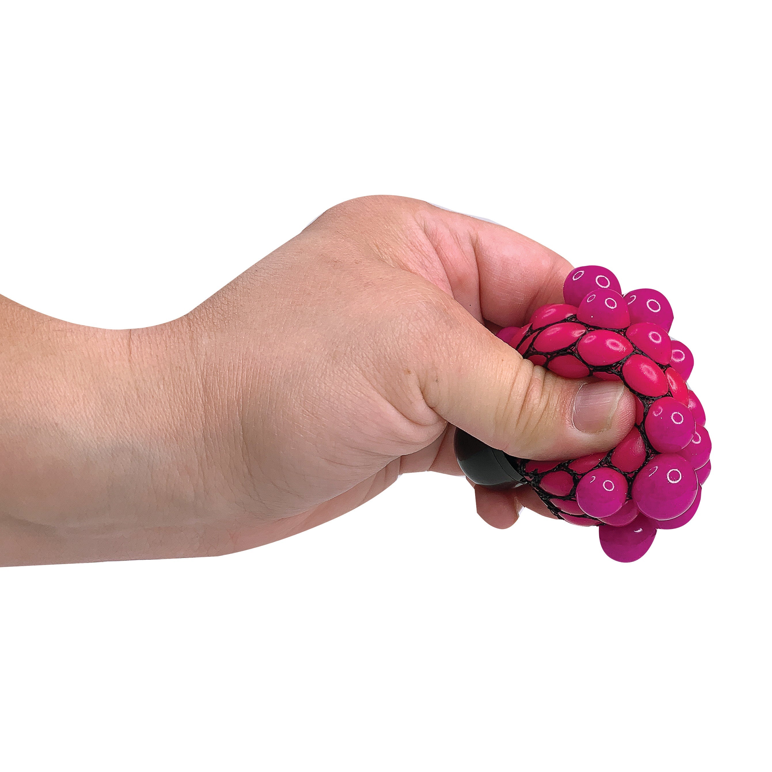 Rainbow Mesh Squeeze Balls - 24 Per Display