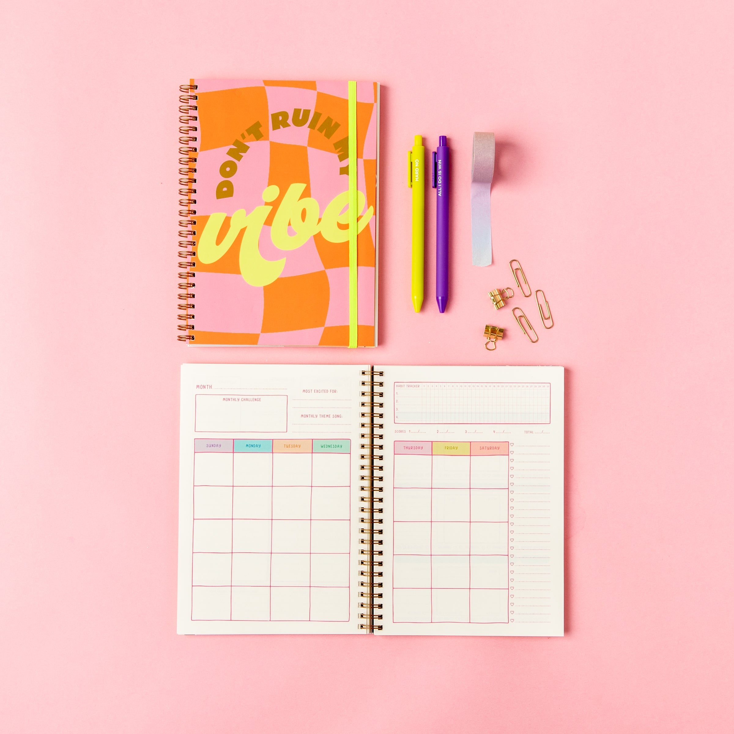 Undated Perpetual Planner - Goal Getter Lite