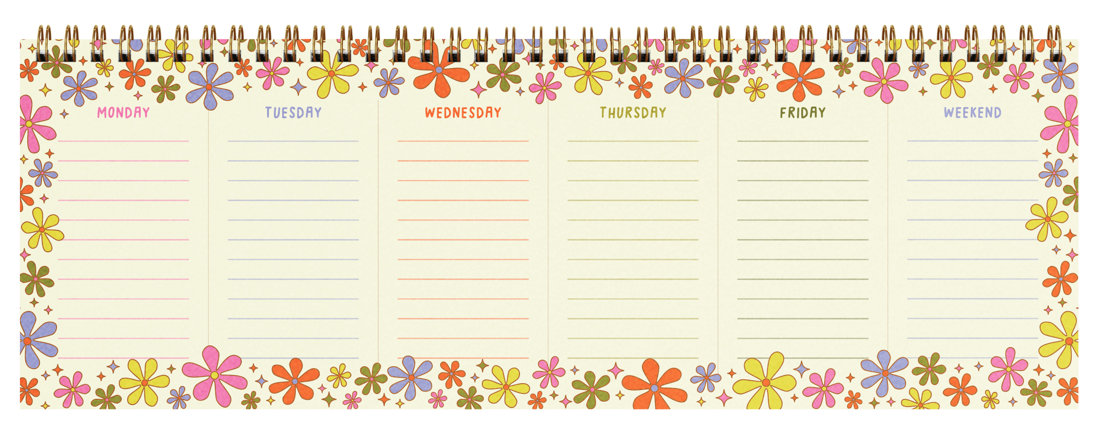 Weekly Deskpad - Betty Bloom
