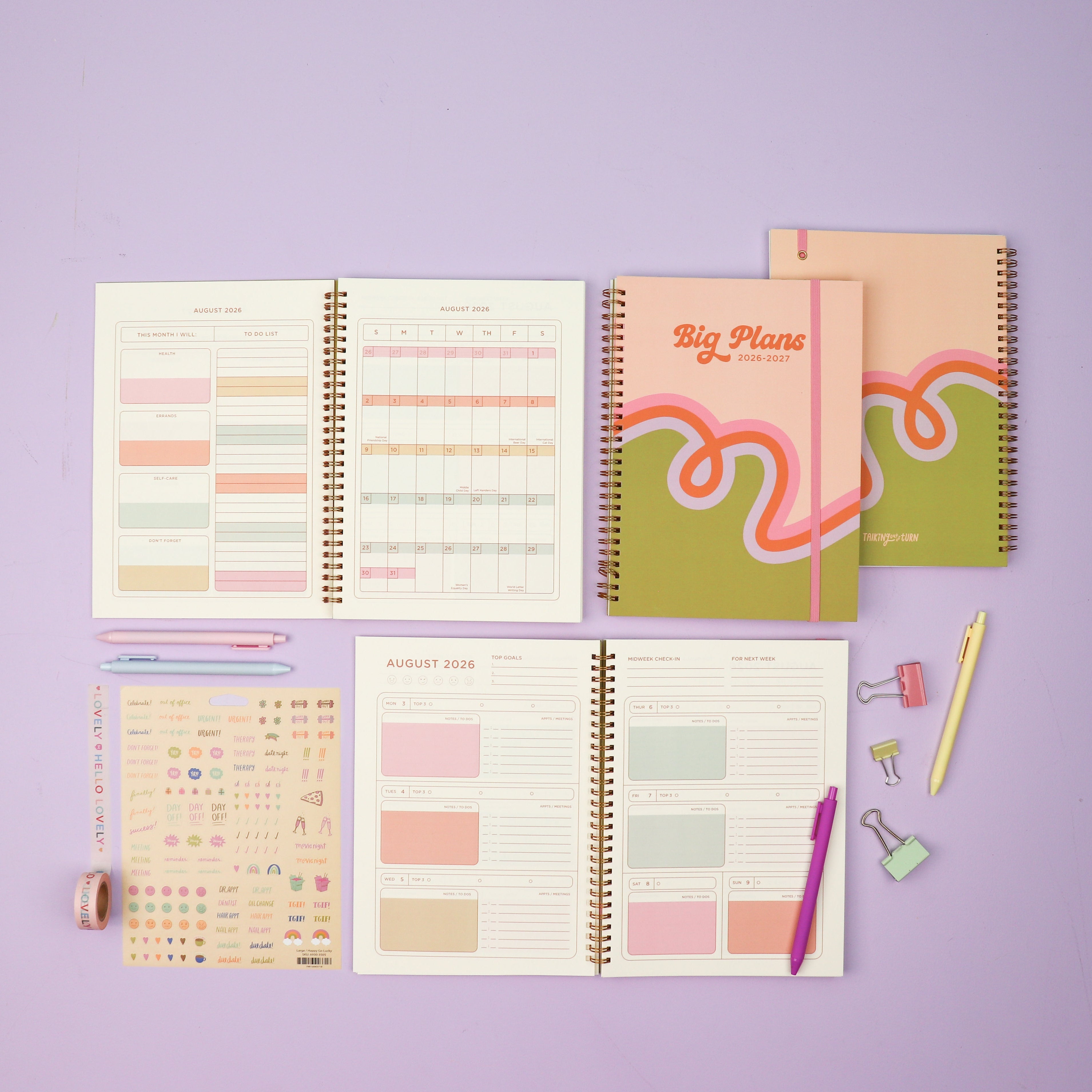 2026-2027 Dated Academic Planners