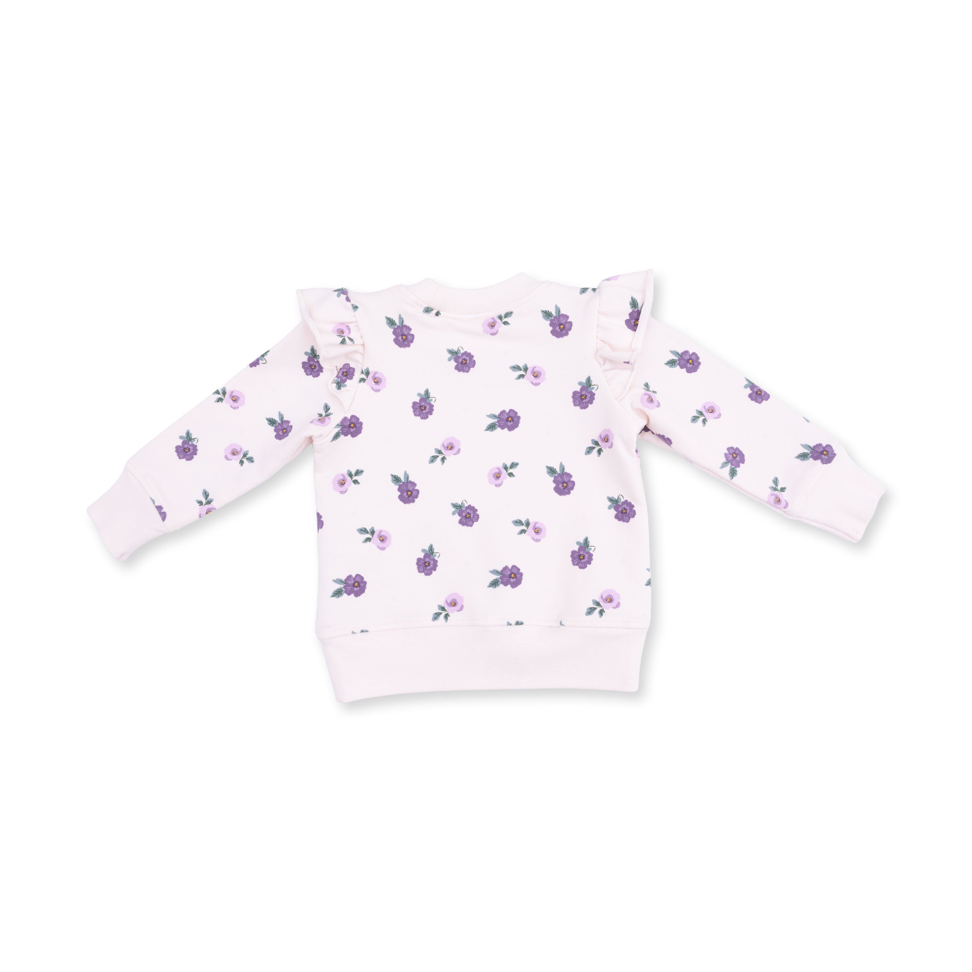Violetta Floral - Ruffle Sweatshirt And Legging