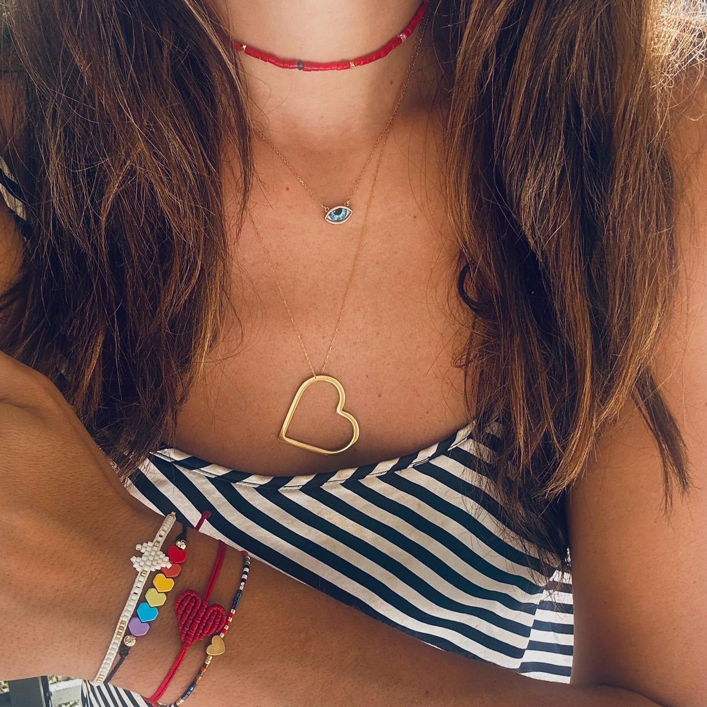 Marisa Heart Chain Necklace