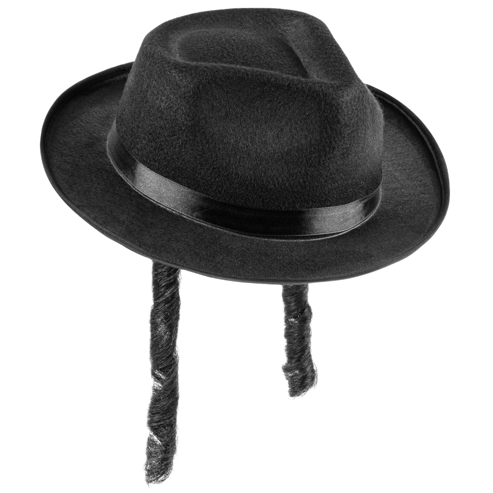 Fedora With Side Locks