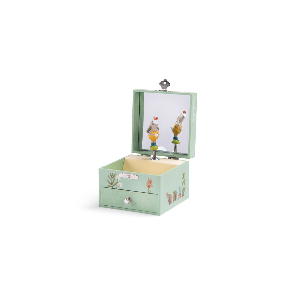 Musical Jewellery Box - Three Little Rabbits