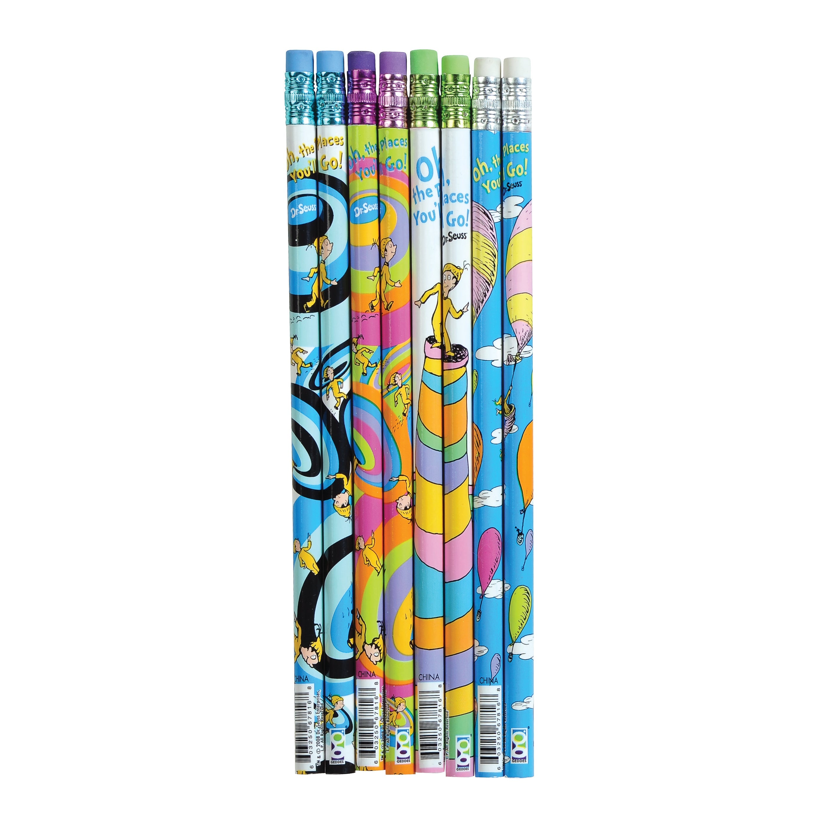 Dr. Seuss™ Oh The Places You’ll Go! Pencils - 72 Per Display