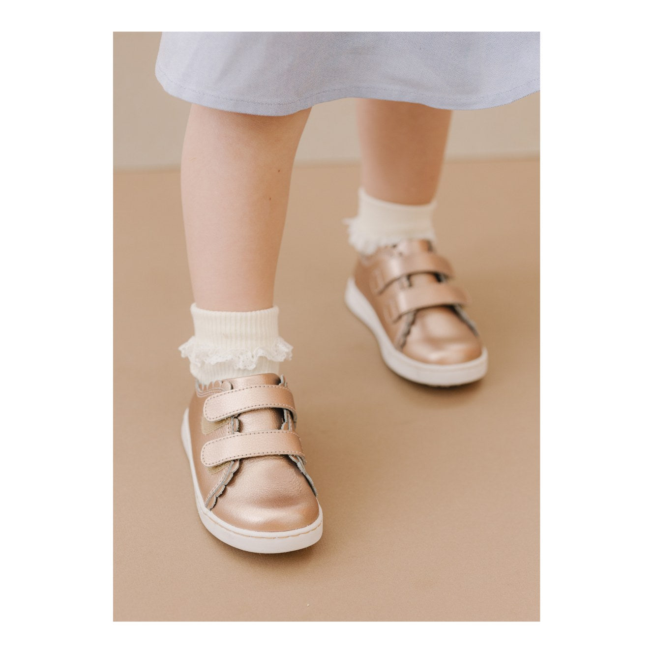 Caroline Scalloped Sneaker