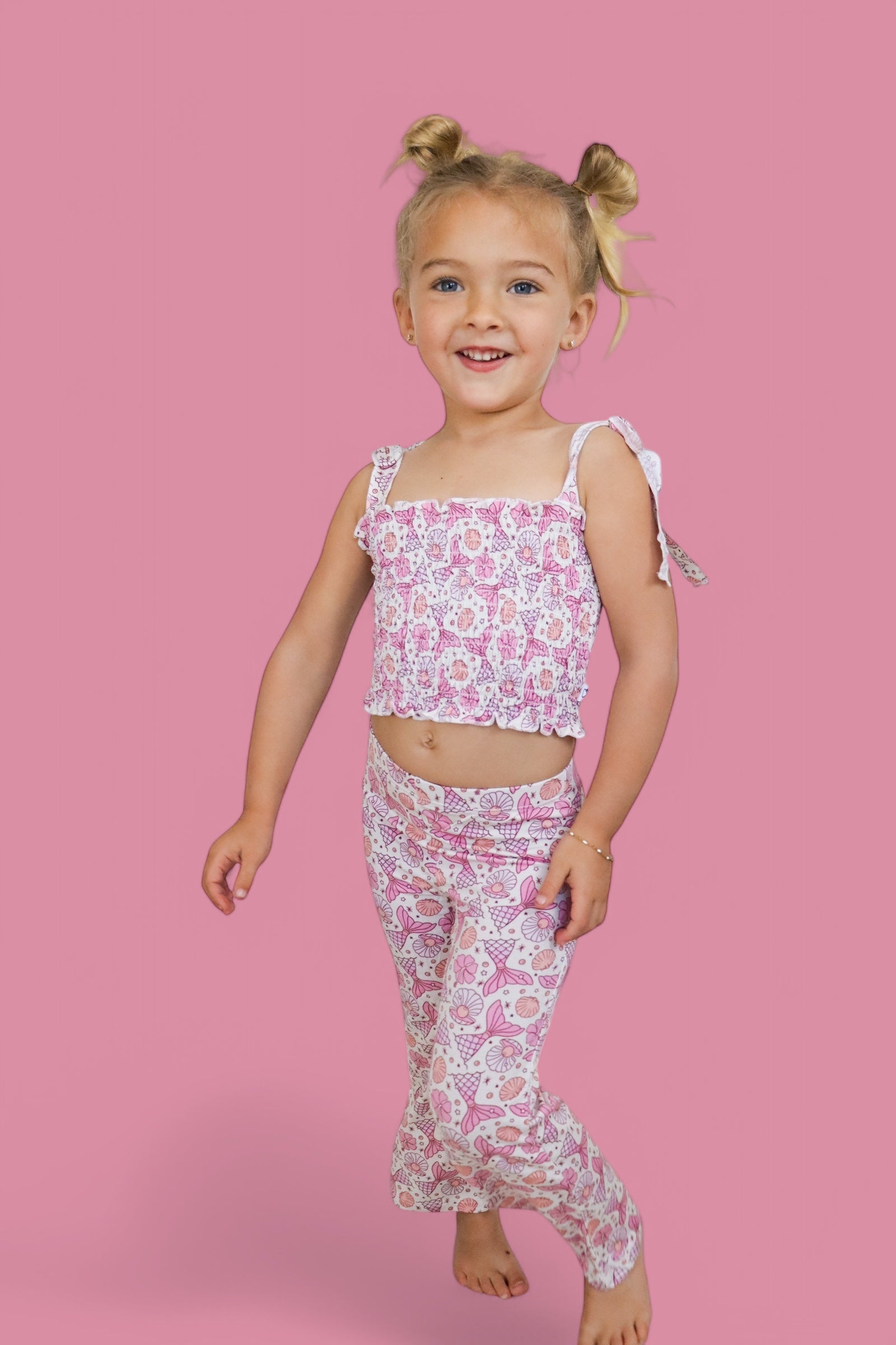 Magical Mermaid Dream Smocked Flare Set