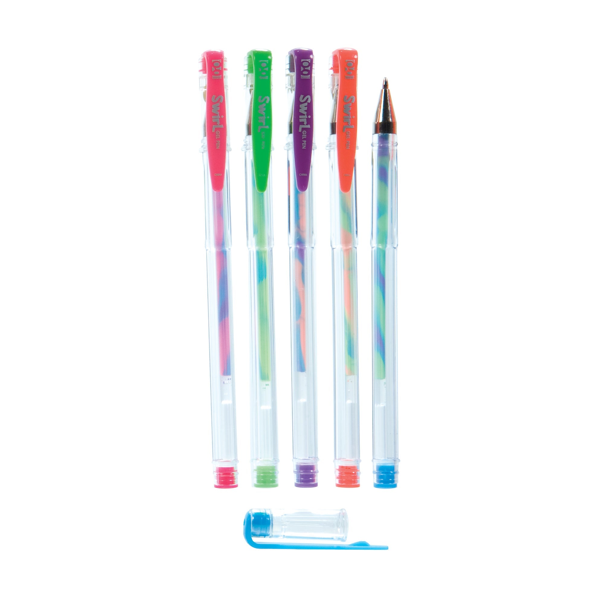 Swirl Gel Pens - 50 Per Display