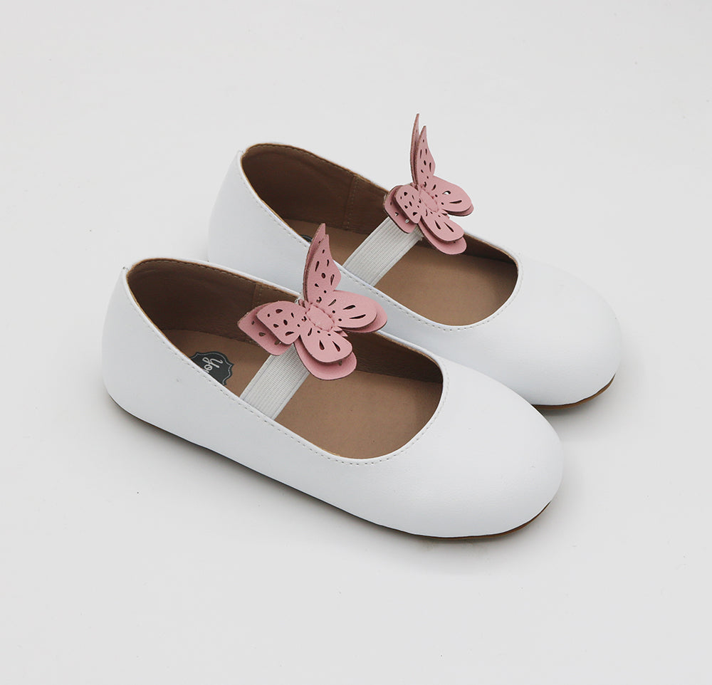 Trinity White With Interchangeable Butterflies