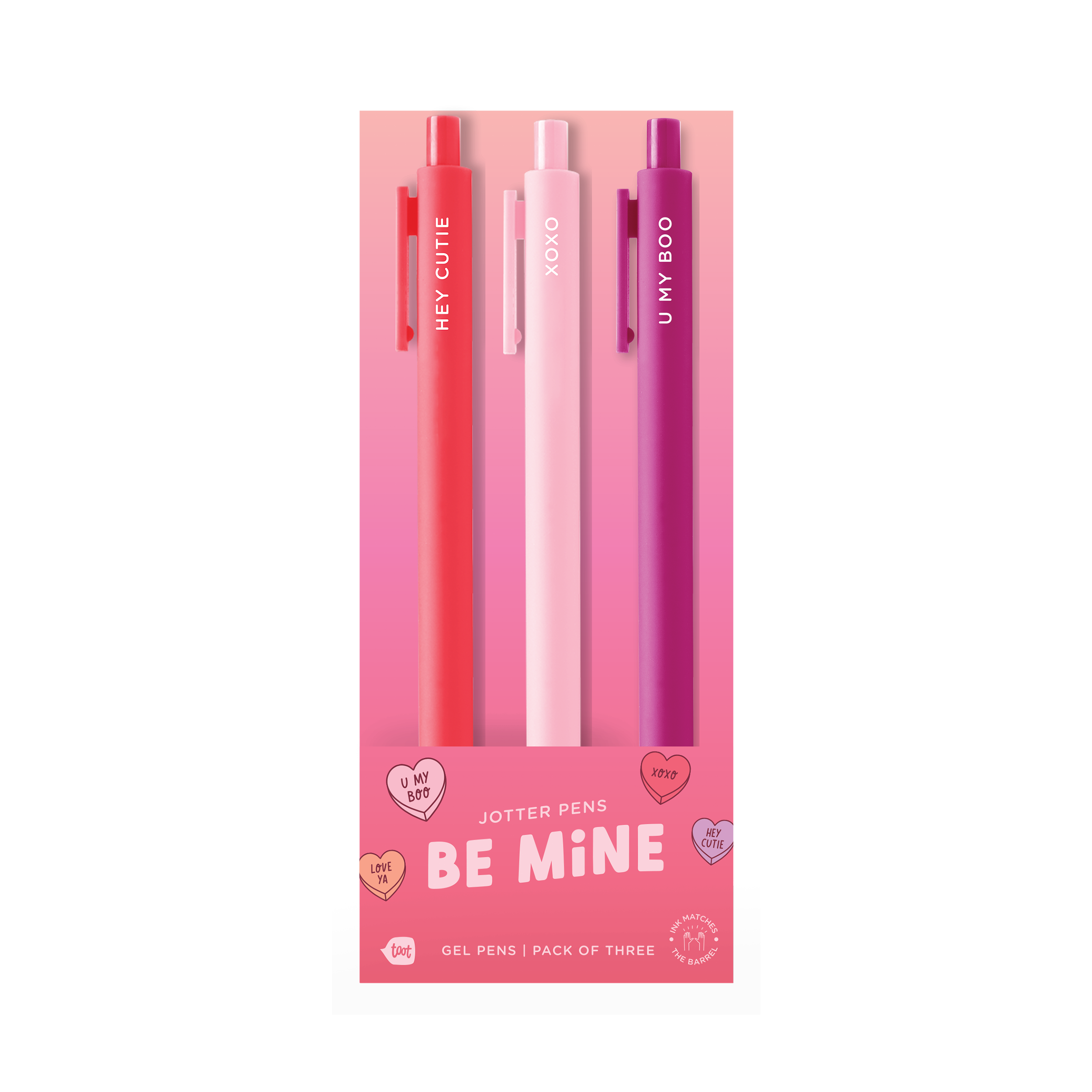 Jotter 3 Pack - Valentine's