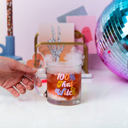 Halloween Clear Glass Mug