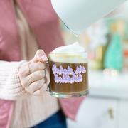 Exhale The Bullshit Glass Mug