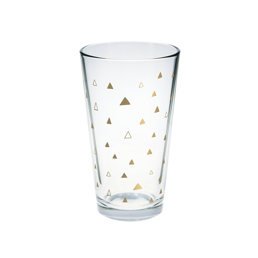 Gold Pint Glass Set