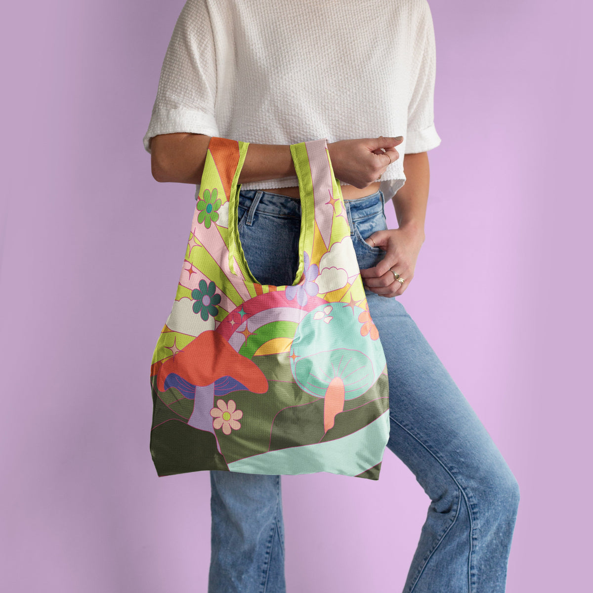 Medium Twist And Shout Reusable Tote
