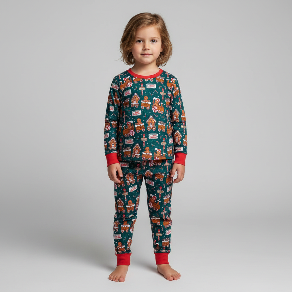 Gingerbread House Pj Set