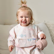 The Grayson Long Sleeve Bib - Lakeside Blooms