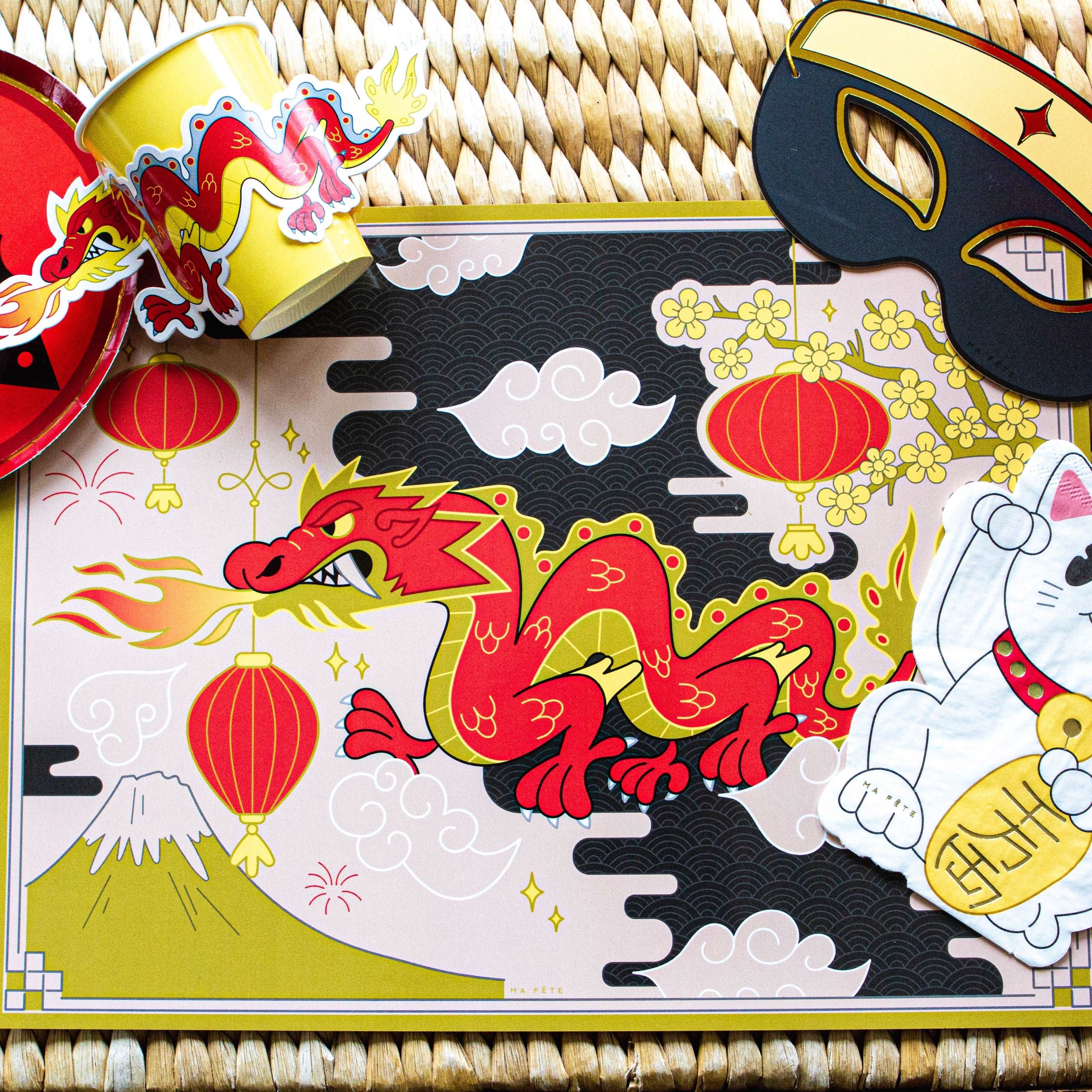 Ninja Paper Placemats (8)