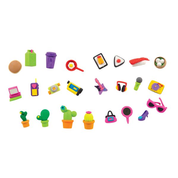 Eraser World 3d Eraser Assortment - 288 Per Display