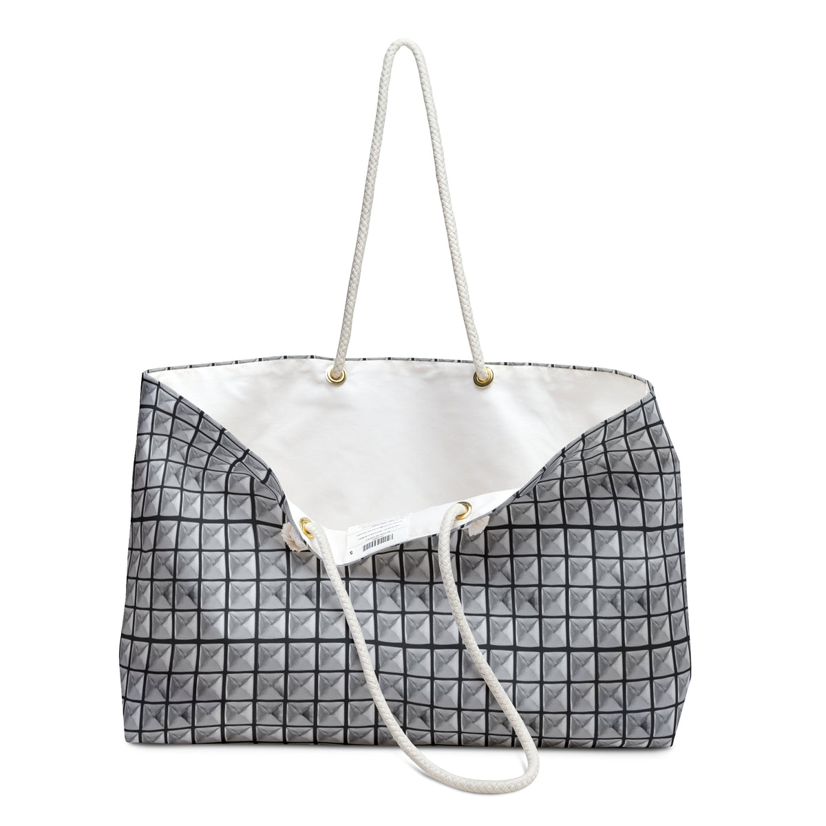 Studded Weekender Beach Bag