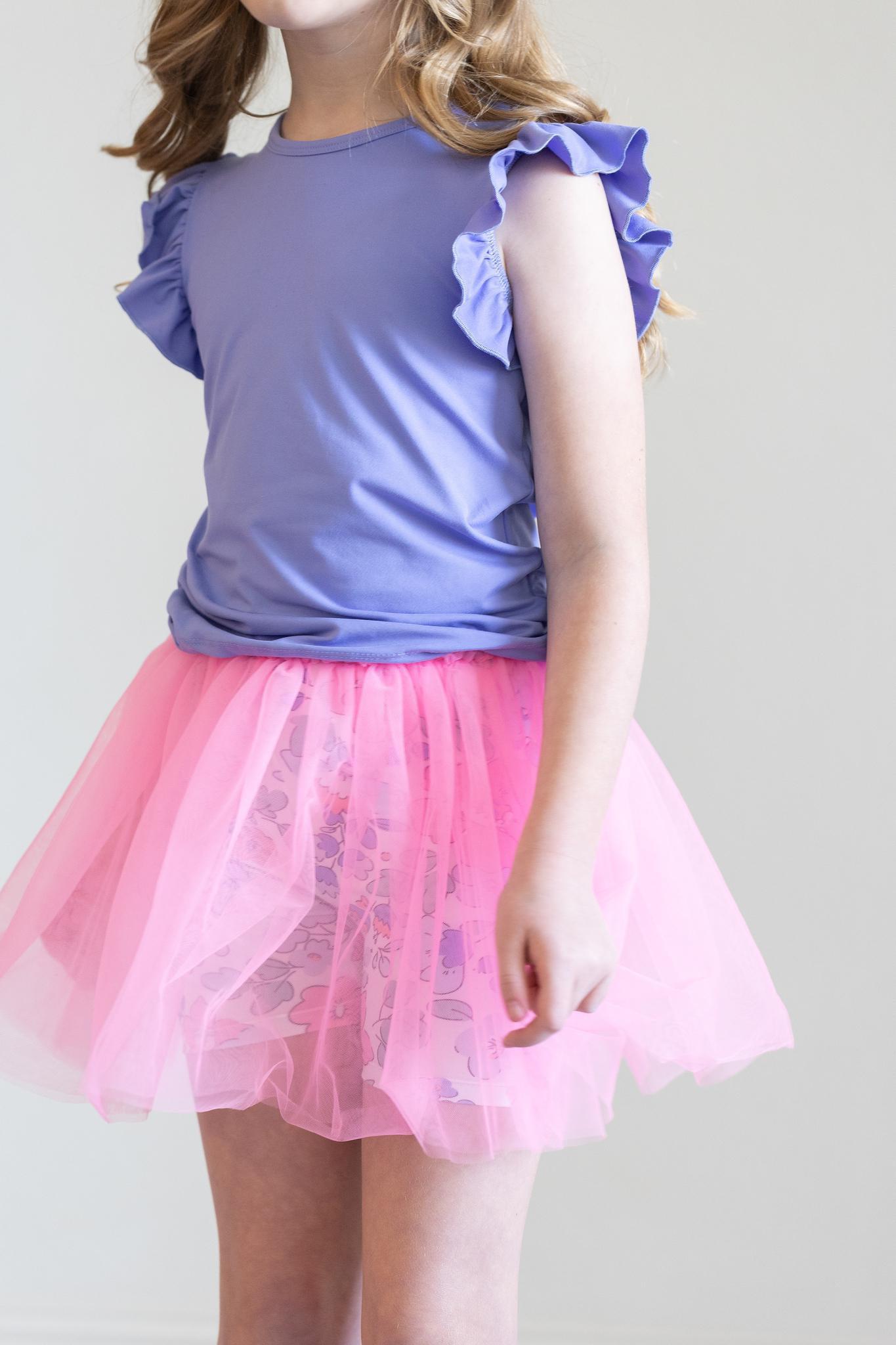 Hydrangea Tutu Shorts