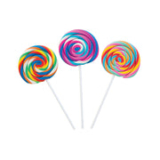 Scented Swirl Pop Erasers - 24 Per Tub