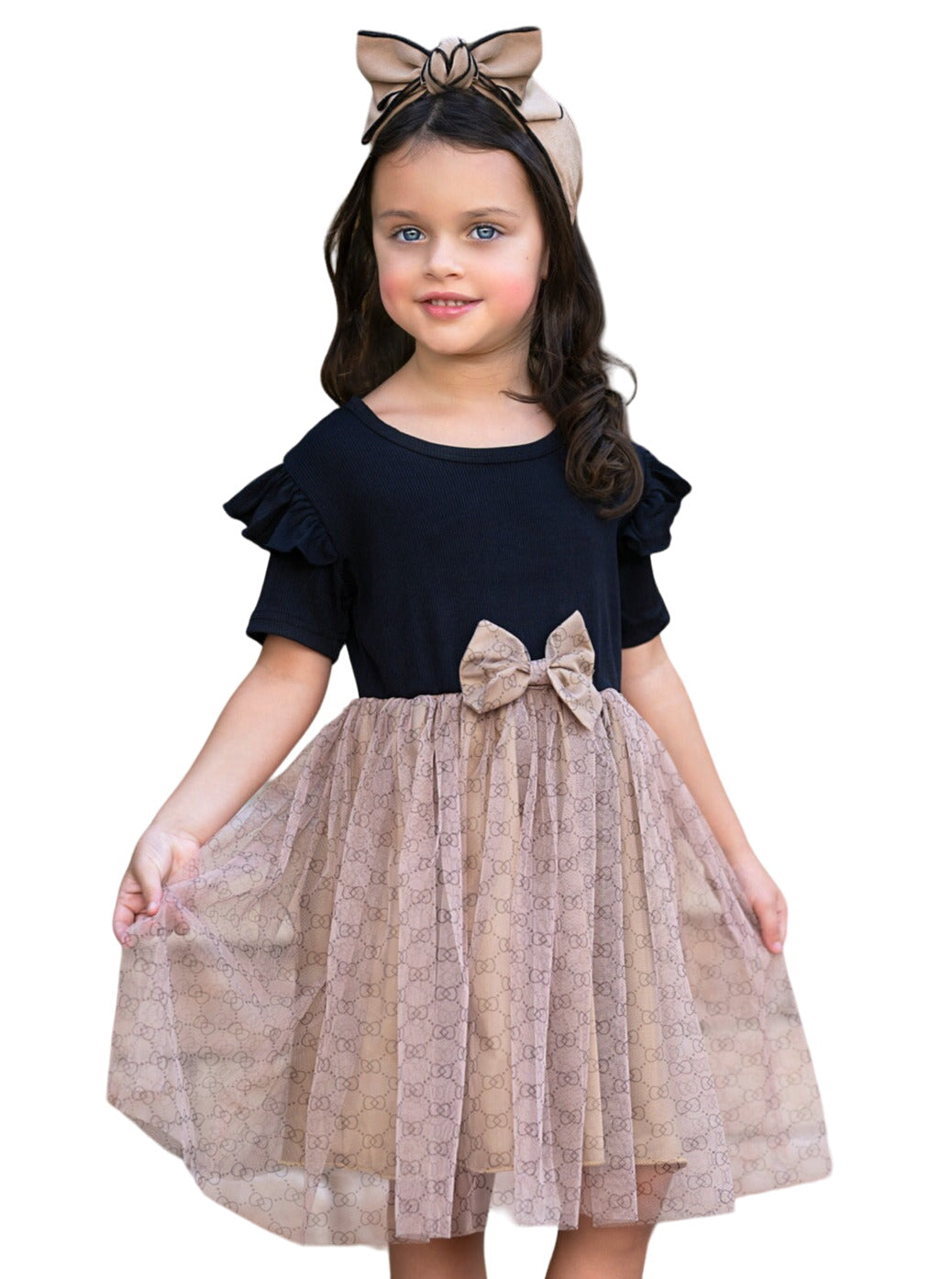 Playful Bow Tutu Dress