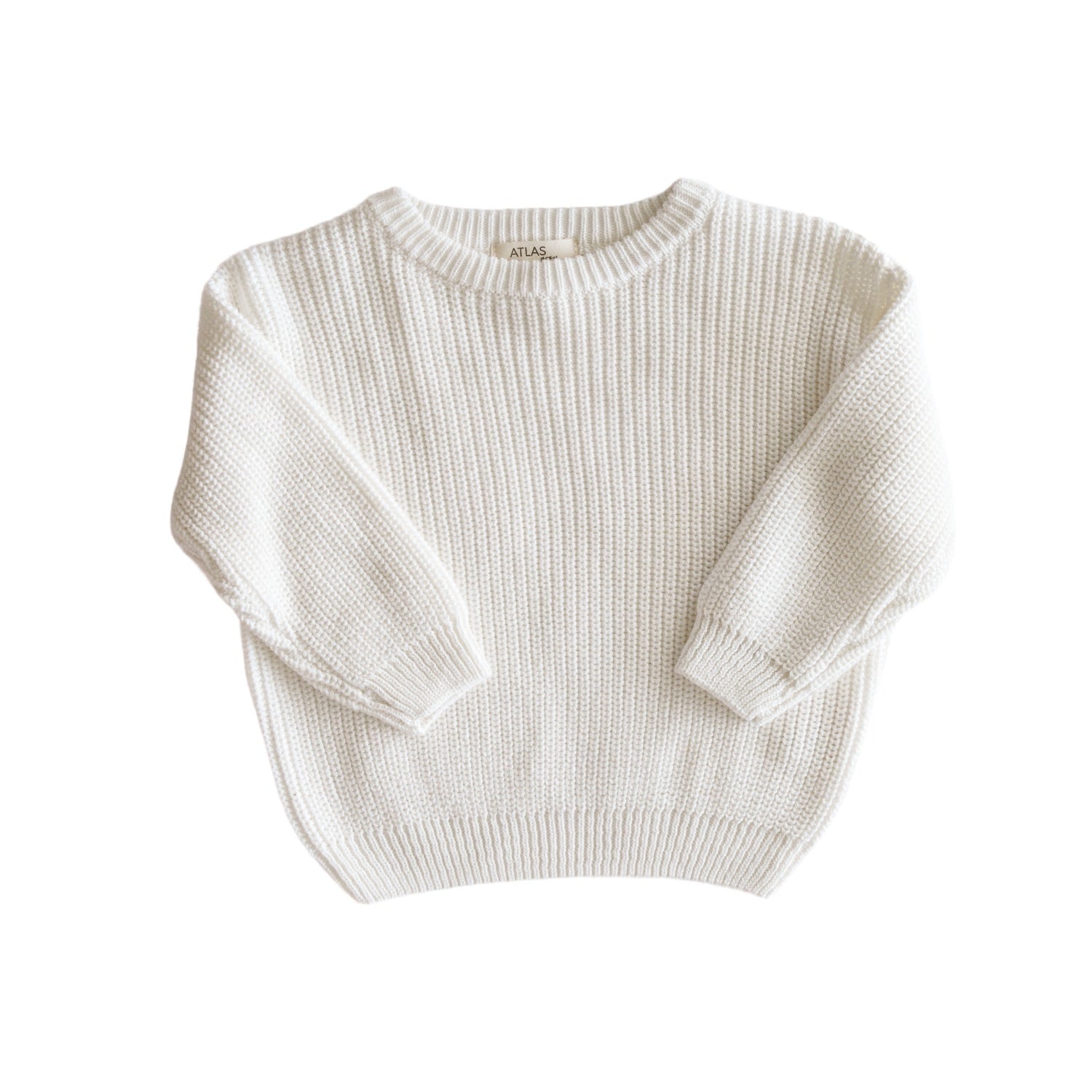 Organic Oversized Knit Sweater