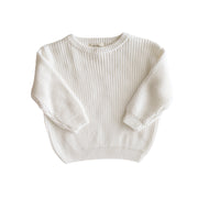Organic Oversized Knit Sweater