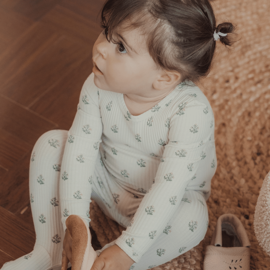 The Printed Bonnet - Zara Pink