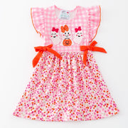 Halloween Pink Bow Play Wear Dress