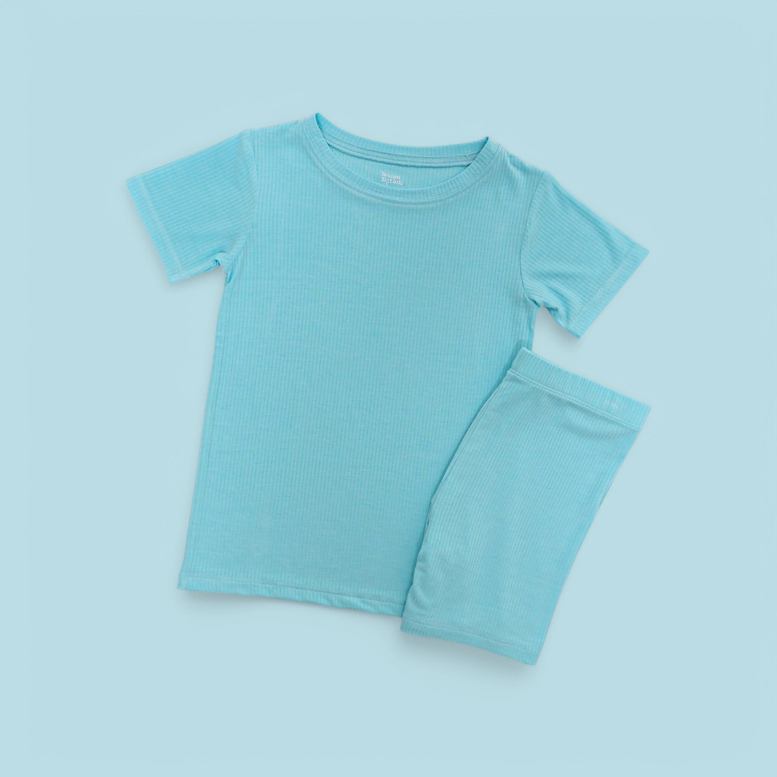 Capri Blue Rib Dream Short Set