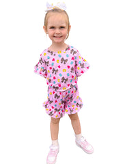 Abc Ruffle Top Set