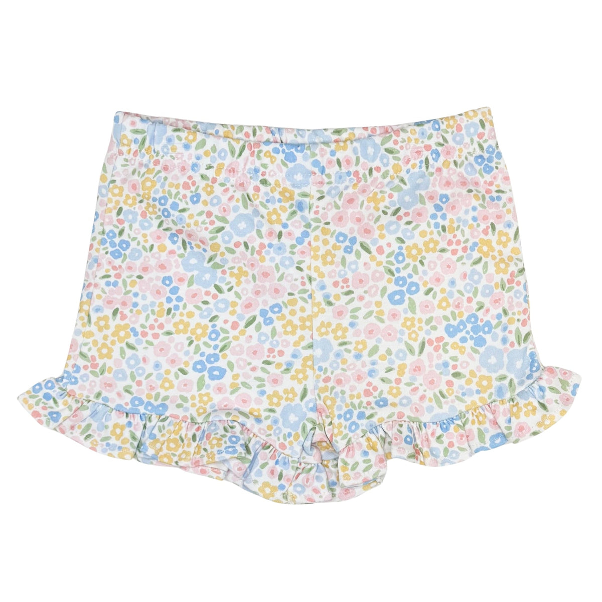 Girls Knit Ruffled Shorties (shorty Length)