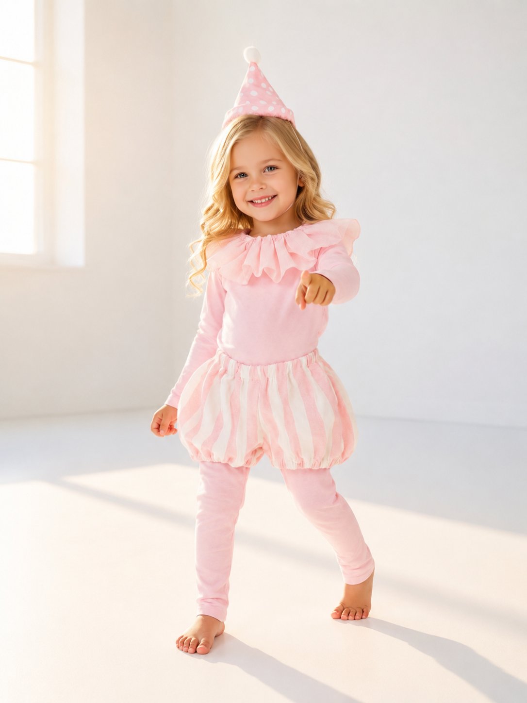 Pink Clown Costume
