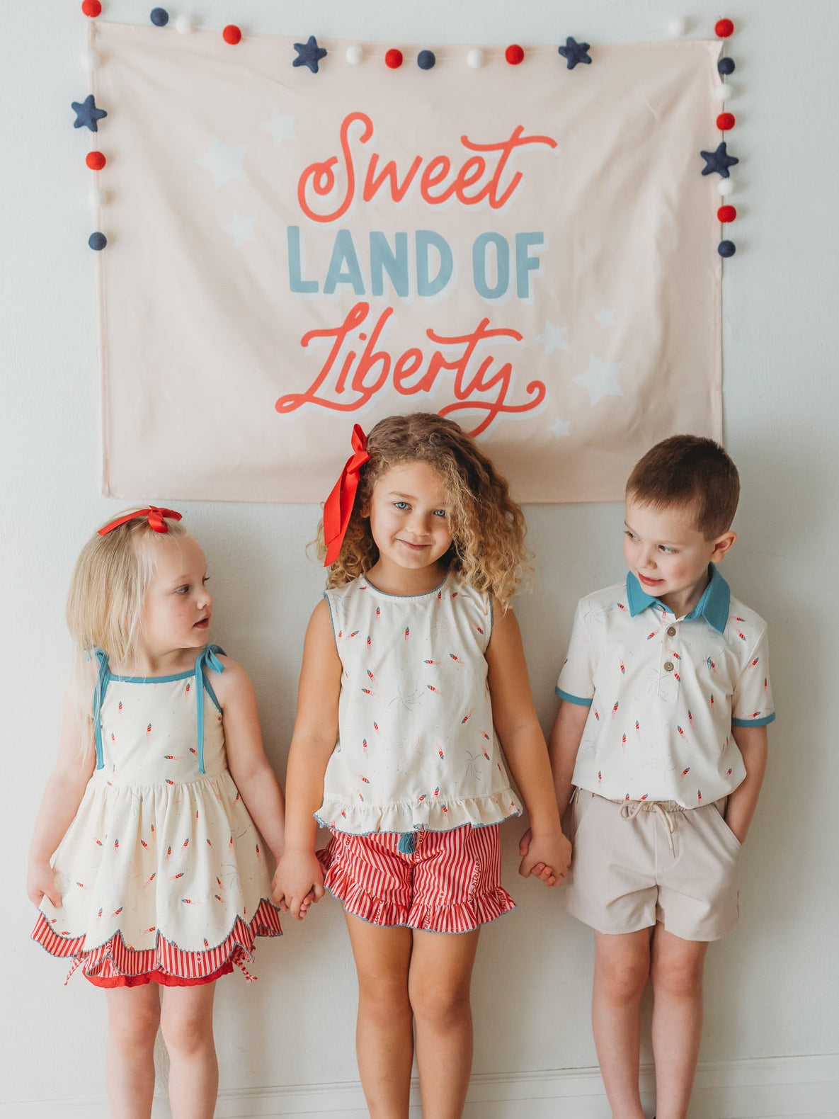 *preorder* Dolly Set - Red, White, And Boom