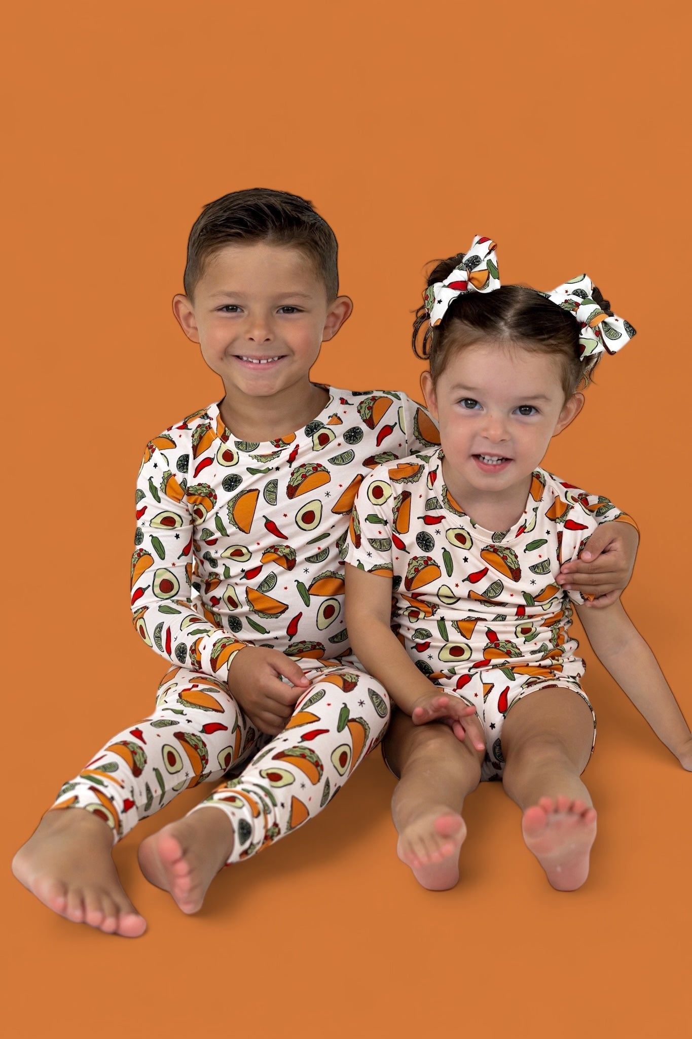 Exclusive Taco Tuesday Dream Bow Hair Clips