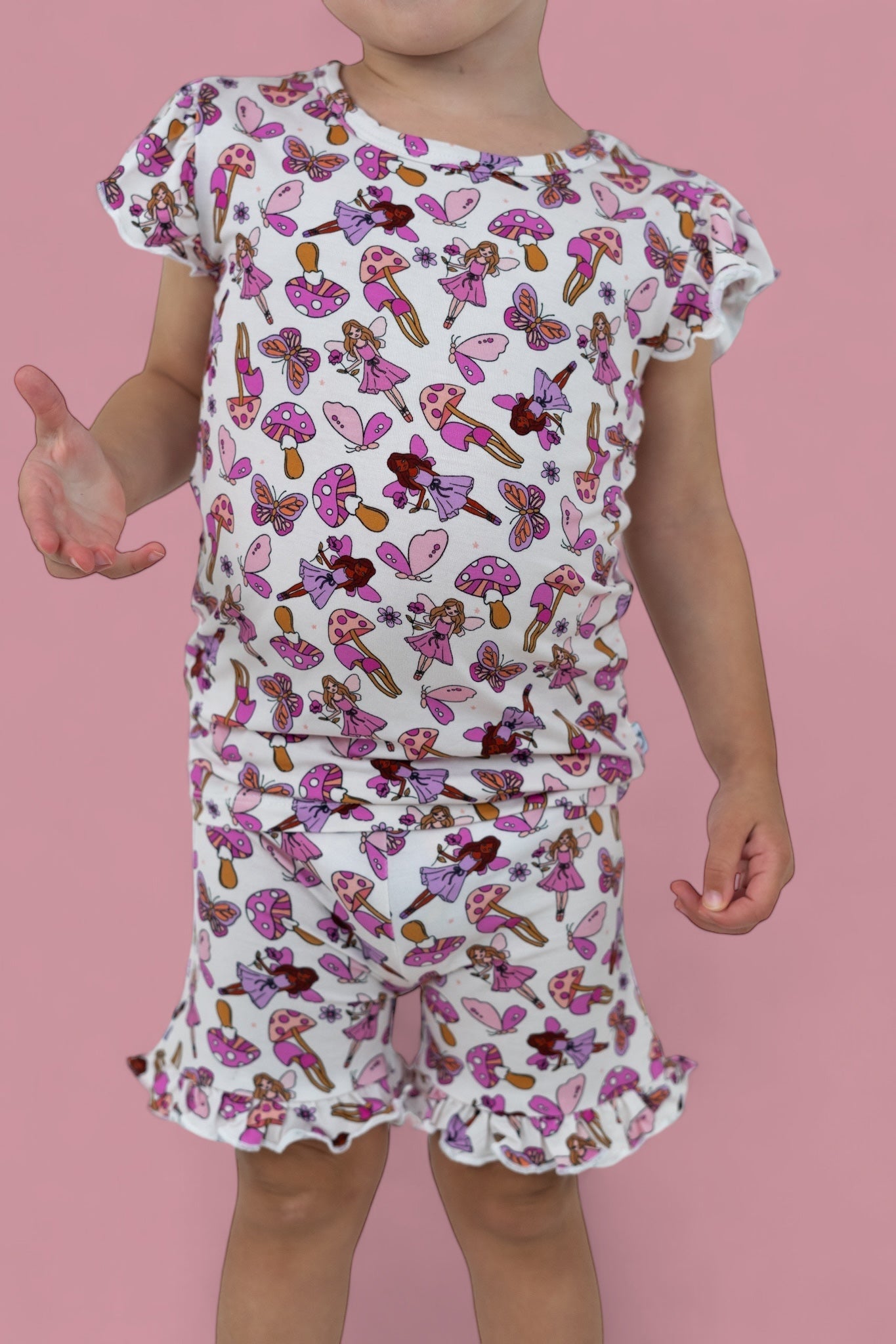 Exclusive Fairy Friends Dream Ruffle Short Set