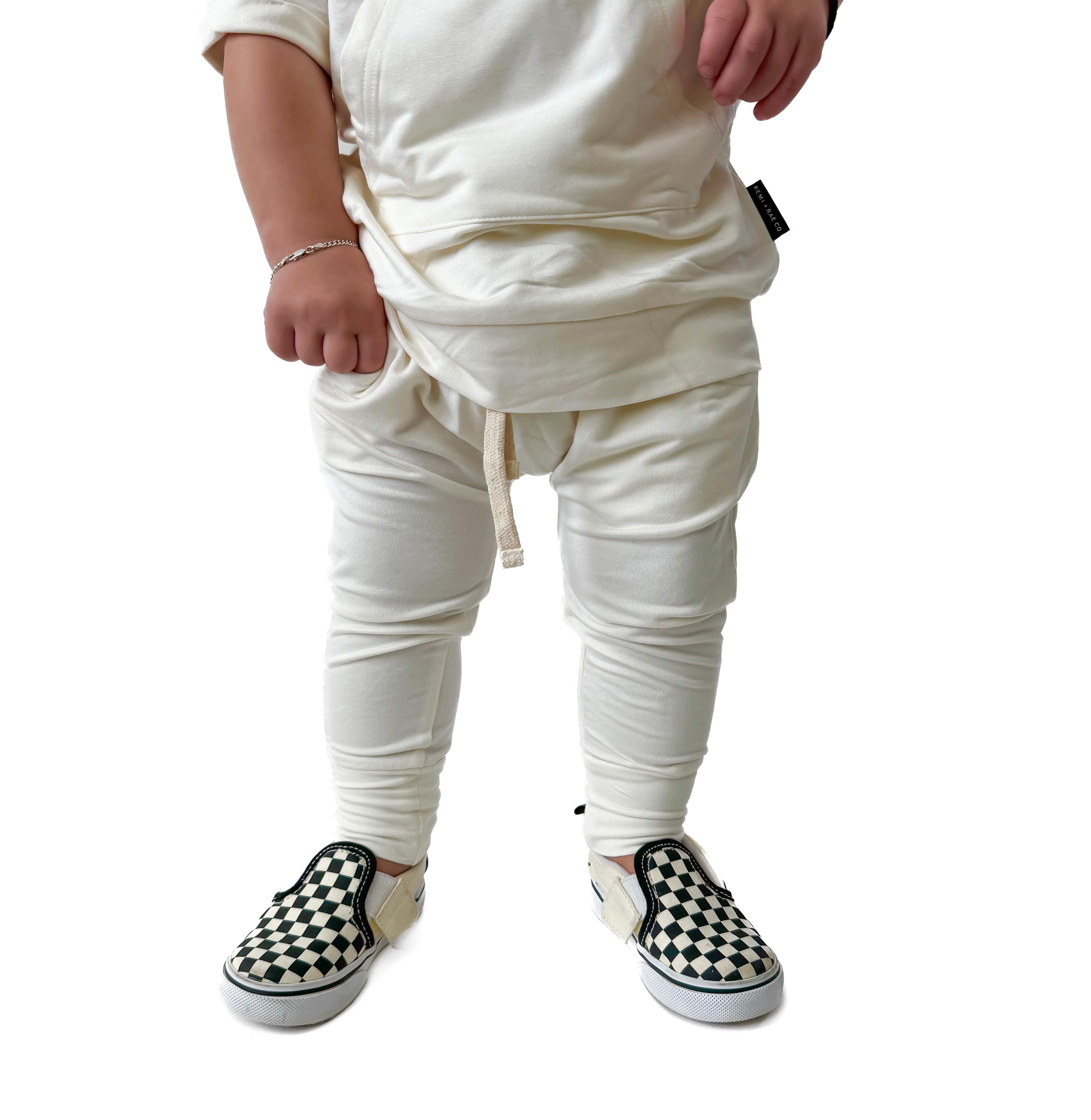 Bamboo Joggers - Coconut
