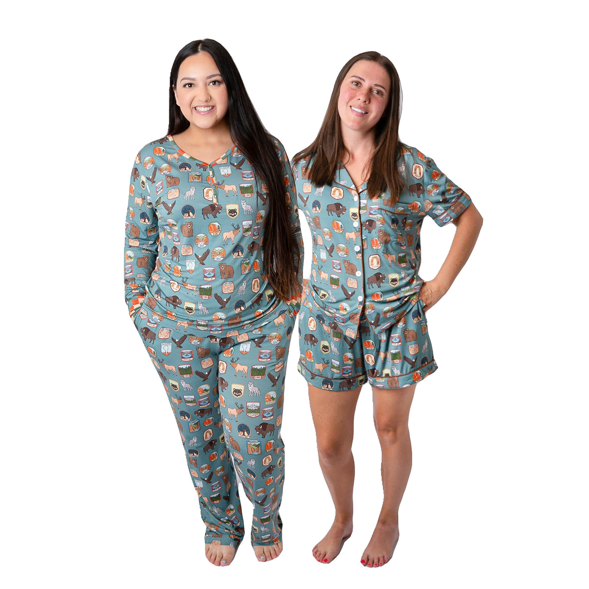 Women’s My First National Parks Adventure 2-piece Shorts Pajama Set |