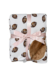 Football (ribbed) - Plush Blanket