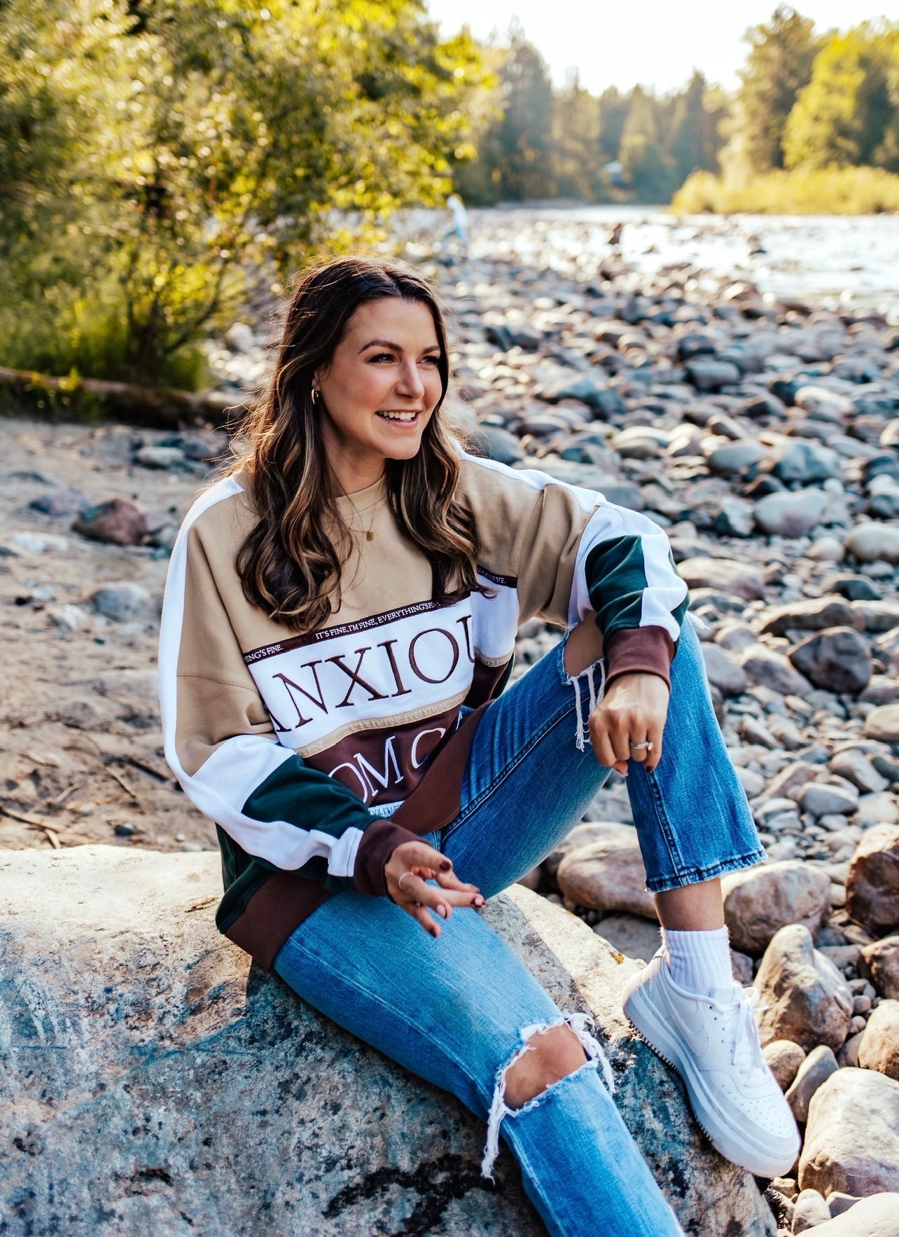 Anxious Mom Club Crewneck