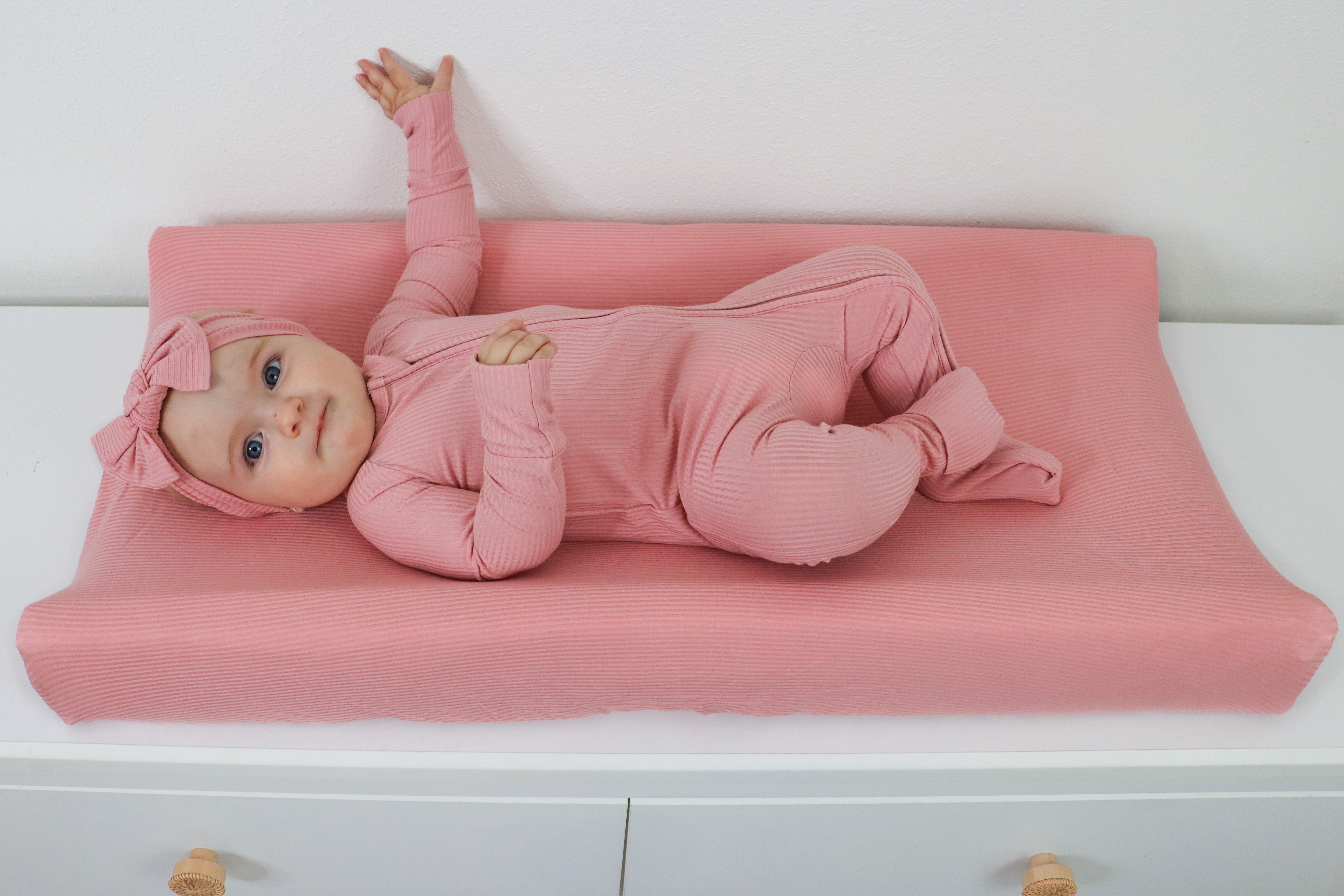 Mauve Rib Dream Romper