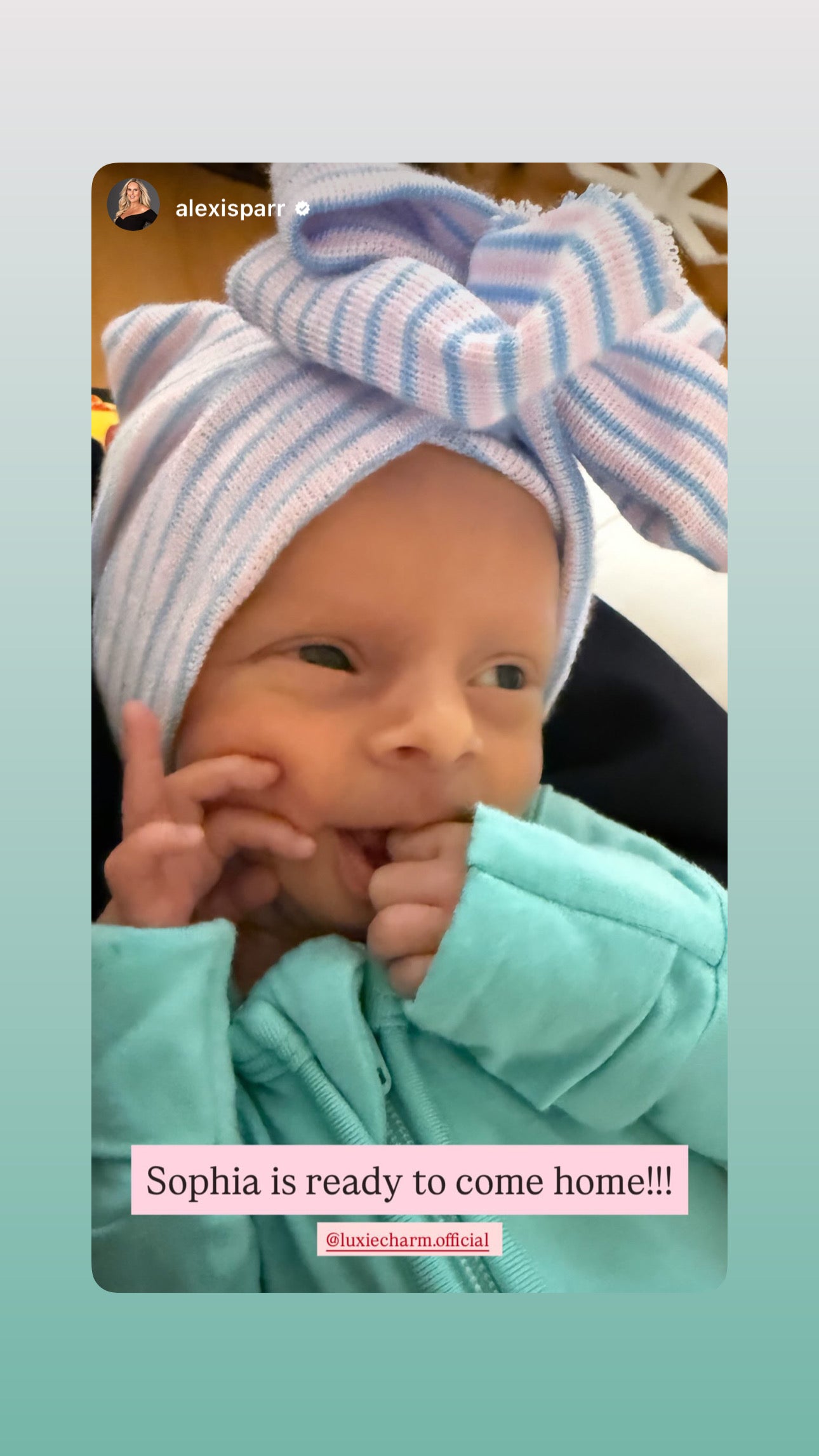 Tranquil Turquoise Zippered Baby Romper