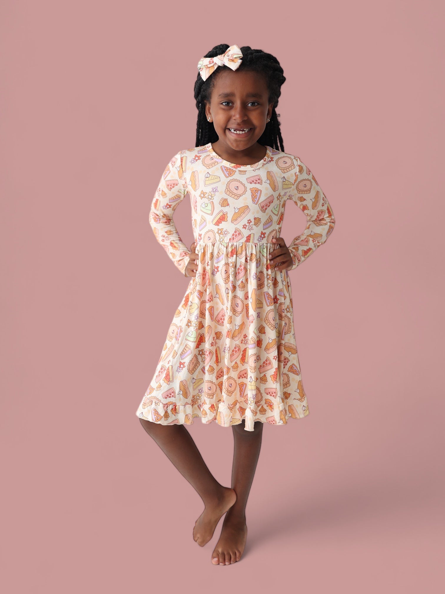 Sweet As Pie Dream Bow Hair Clips