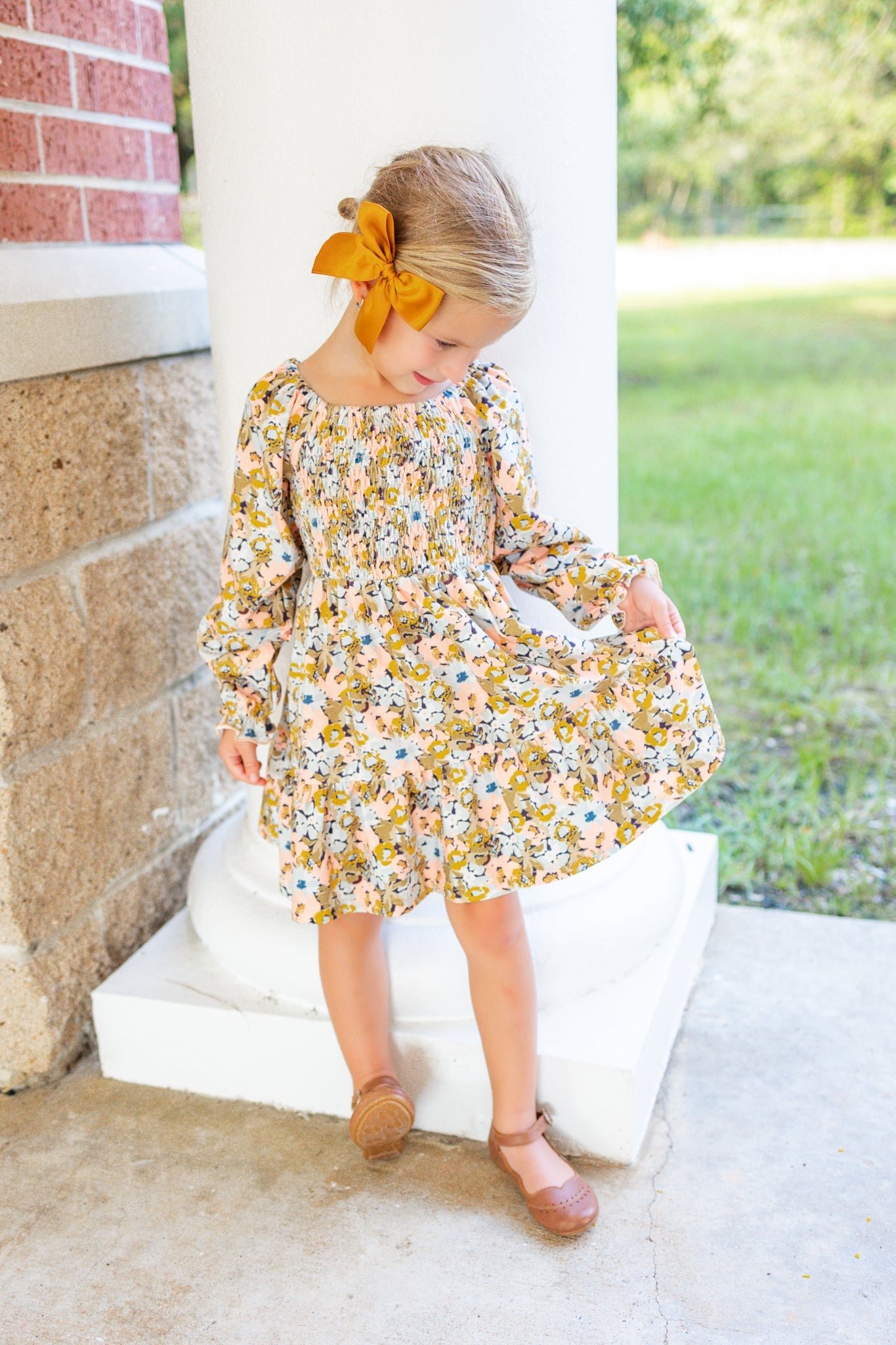 Sadie Dress - Golden Sky